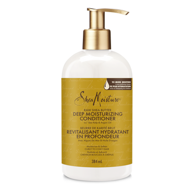 Après-Shampoing Réparateur au Beurre de Karité Brut SheaMoisture Raw Shea Butter