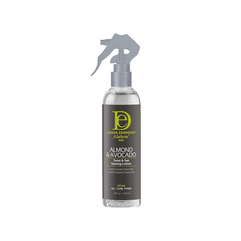 Set Lotion de Coiffage Design Essentials Almond & Avocado