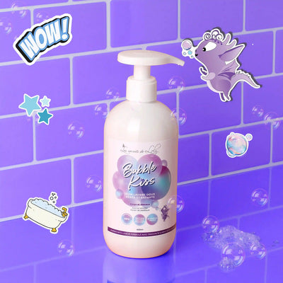 Bubble Kiss Soin lavant doux bébés et enfants - Corps et cheveux - 400ml