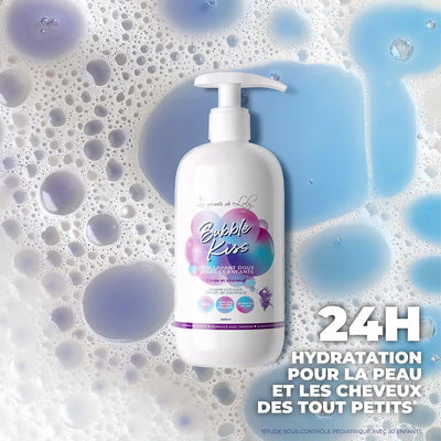Bubble Kiss Soin lavant doux bébés et enfants - Corps et cheveux - 400ml