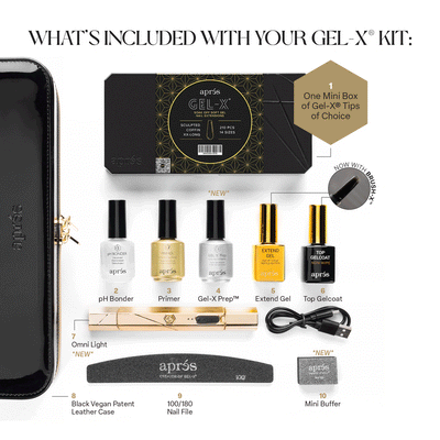 Kit Complet Gel-X® - Pose Américaine