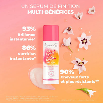 Curl Glow Sérum de finition multi-protection – 100ml