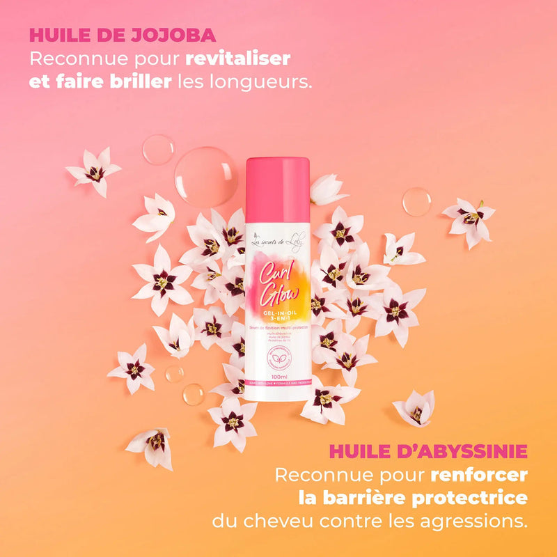 Curl Glow Sérum de finition multi-protection – 100ml