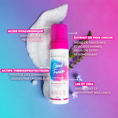 Cloud Fusion Mousse capillaire fixante – 200ml