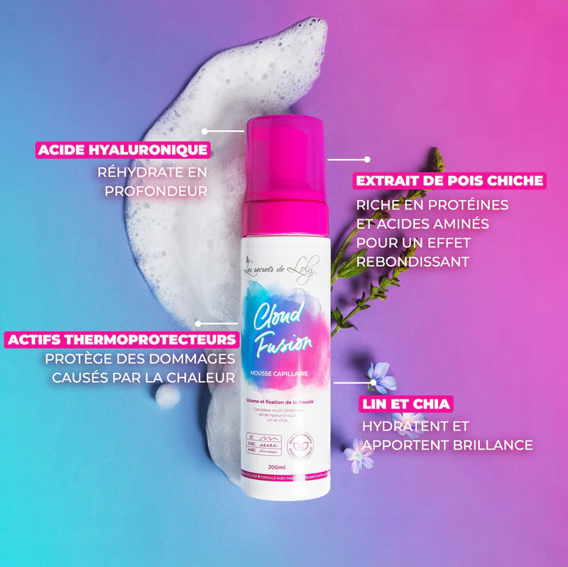 Cloud Fusion Mousse capillaire fixante – 200ml
