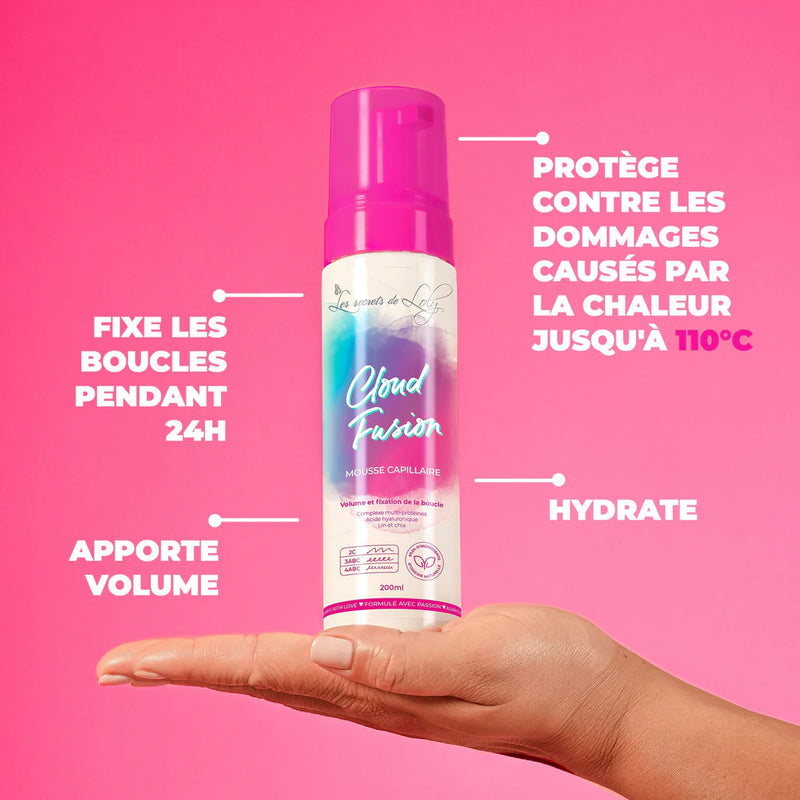 Cloud Fusion Mousse capillaire fixante – 200ml