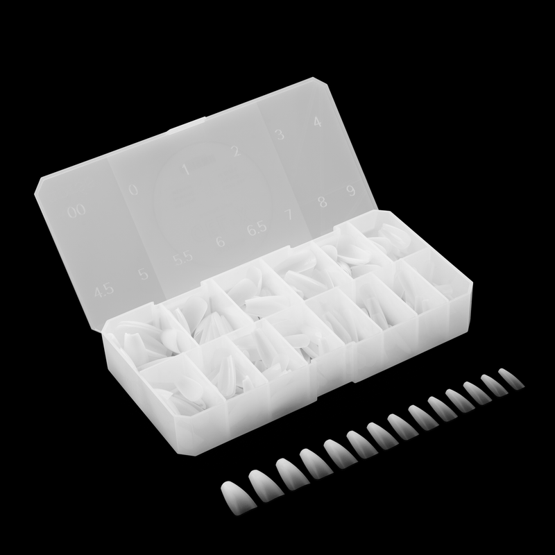 Ombré Gel-X® Forme Coffin Naturelle - Taille M - Boîte de 210 capsules
