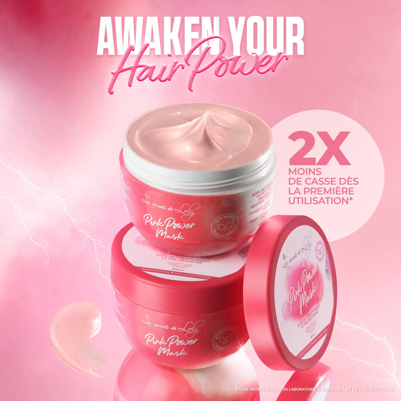 Pink Power Mask Masque restructurant - 300 ml