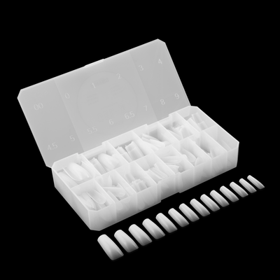 Ombré Gel-X® Forme Carrée Sculptée - Taille L - Boîte de 210 capsule