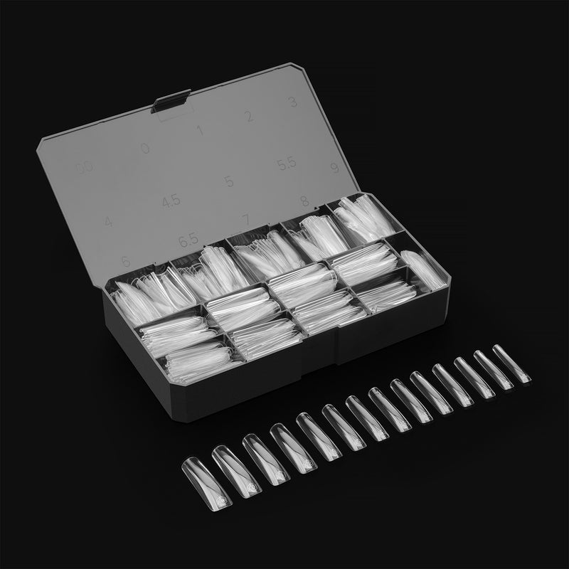 Gel-X® Forme Carré Sculptée Taille XXL – Boîte Pro de 420 Capsules
