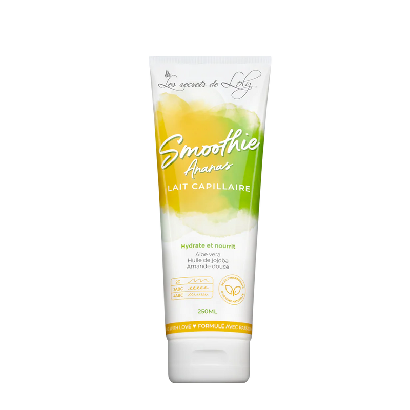 Smoothie Ananas Lait sans rinçage très nourrissant – 250ml