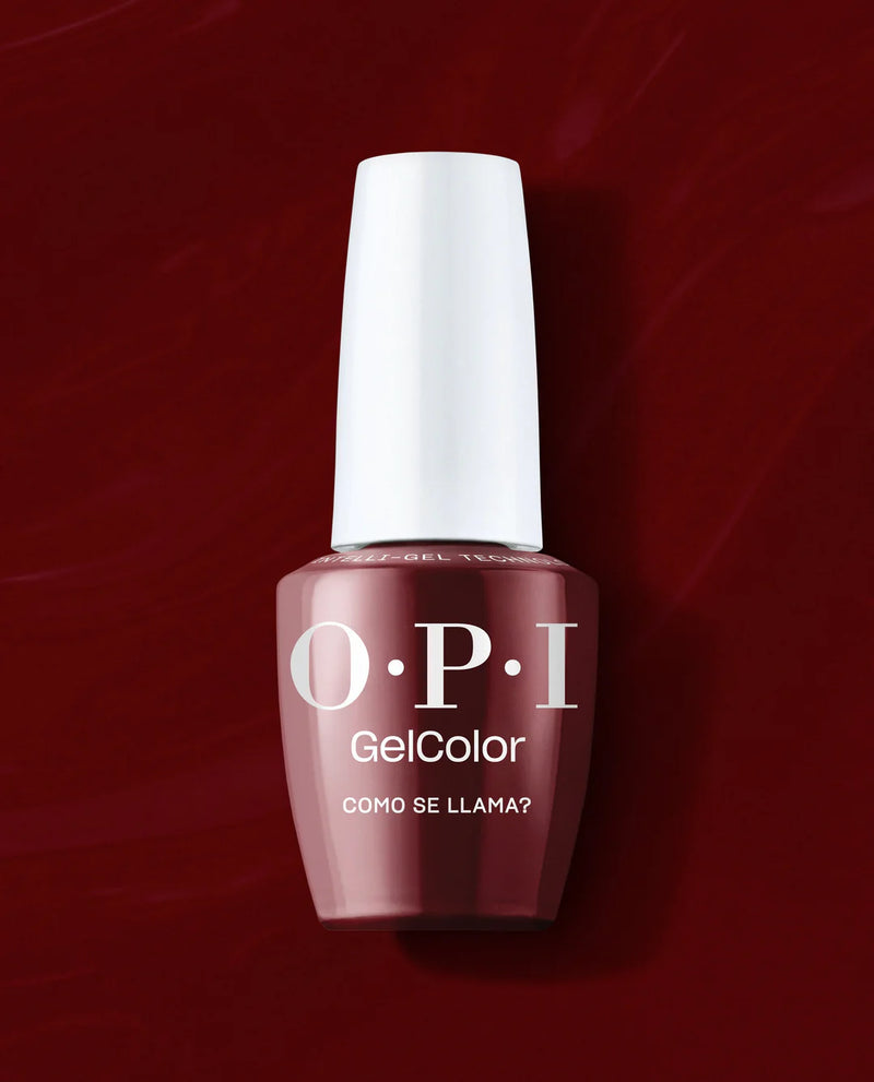 Como se Llama? – Rouge Bordeaux Intense