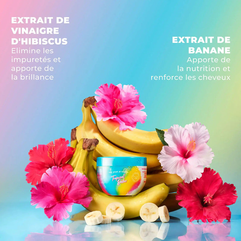 Tropical Détox Le rituel 4-en-1 pour des cheveux libérés des impuretés