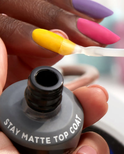 Super Matte Top Coat – Finition Velours Élégante